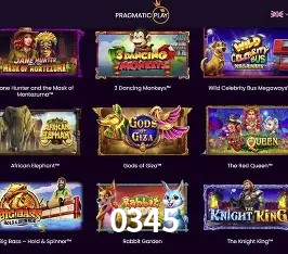 Provedores de Jogos 0345